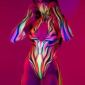 Magmatic Cut-Out Catsuit